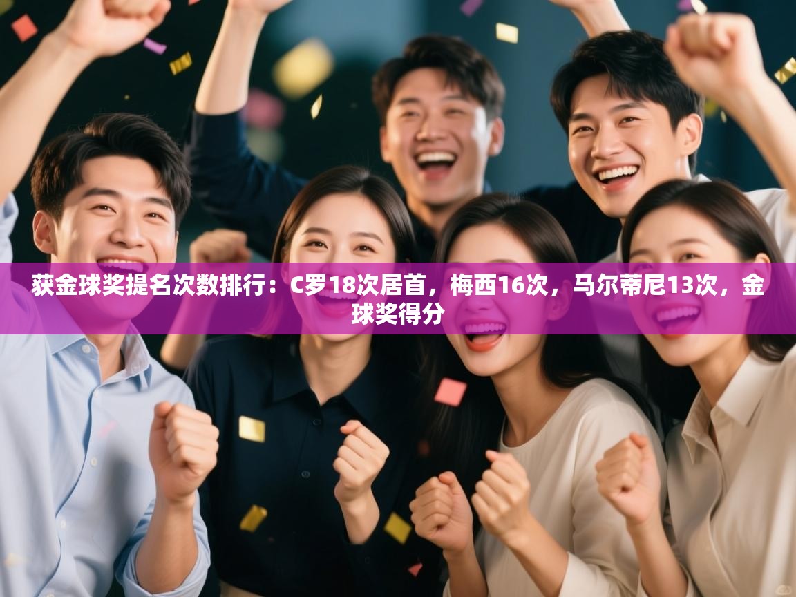 获金球奖提名次数排行:C罗18次居首,梅西16次,马尔蒂尼13次,金球奖得分 第2张