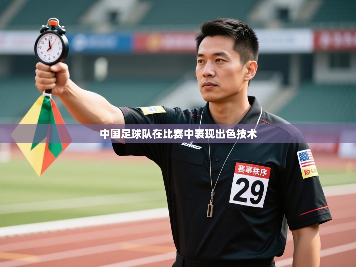 中国足球队在比赛中表现出色技术
